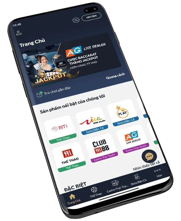 Chơi slot game trên ứng dụng di động i9bet casino